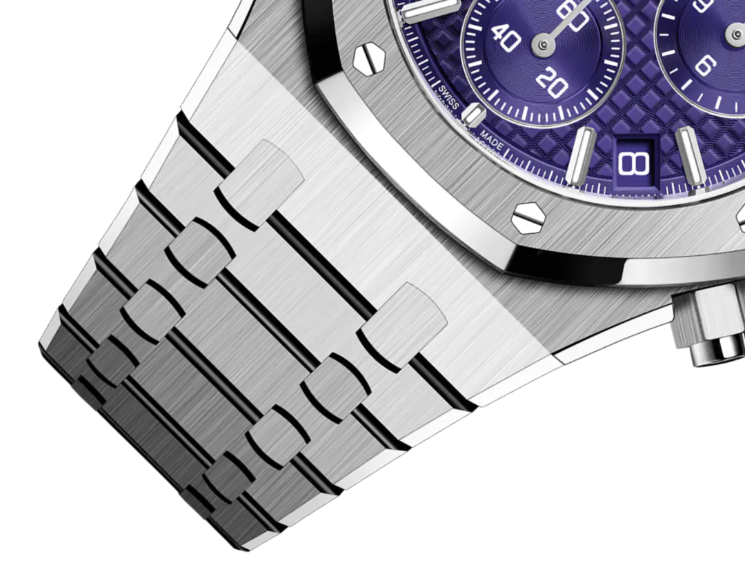 A.P ROYAL OAK CHRONOGRAPH Purple Dial 41mm