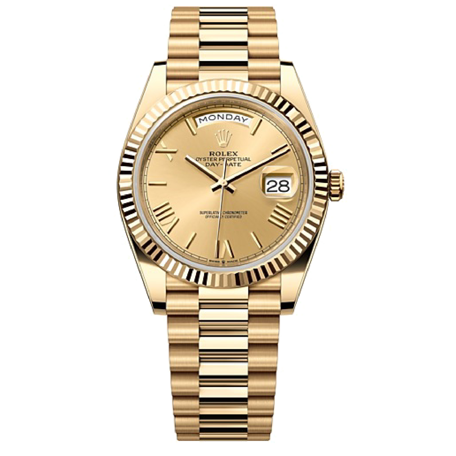 DAY-DATE Oyster, 40 mm, yellow gold 228238