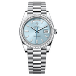 DAY-DATE Oyster, 40 mm, platinum and diamonds M228396TBR-0002