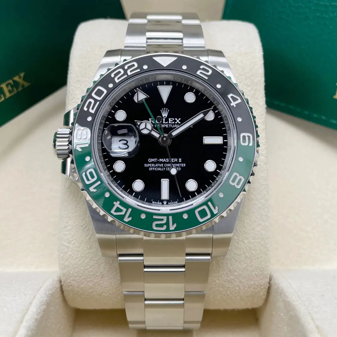 GMT-MASTER II Oyster, 40 mm, Oystersteel M126720VTNR