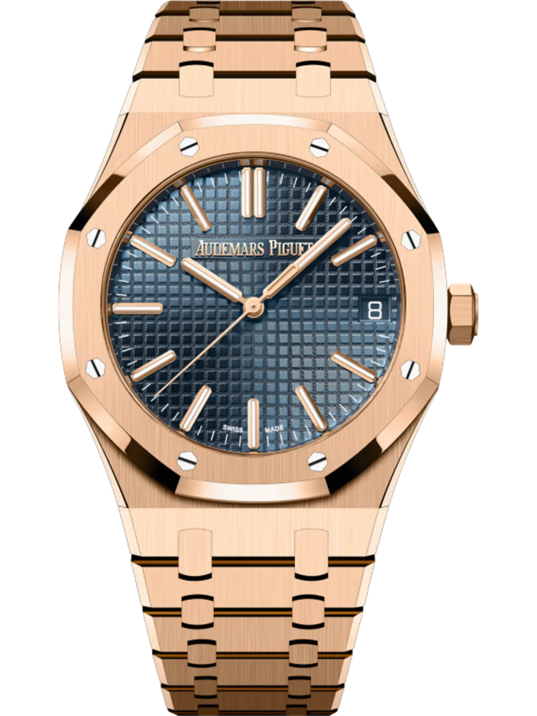 A.P ROYAL OAK Pink Gold “Night Blue Cloud 50” Dial 41mm